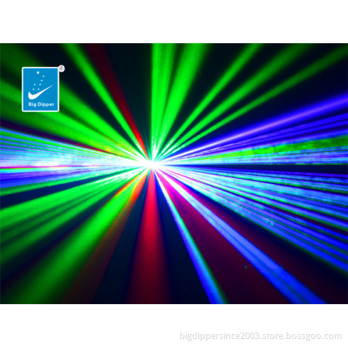 Hot Sale Big Dipper RGB 5W Full Color Animation Laser Stage Light for dj show